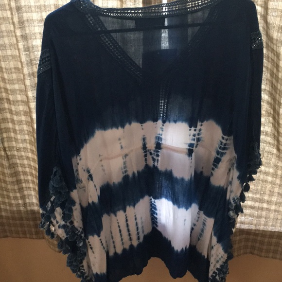 Super cute top nwt size xlarge so many ways t wear - Picture 6 of 8